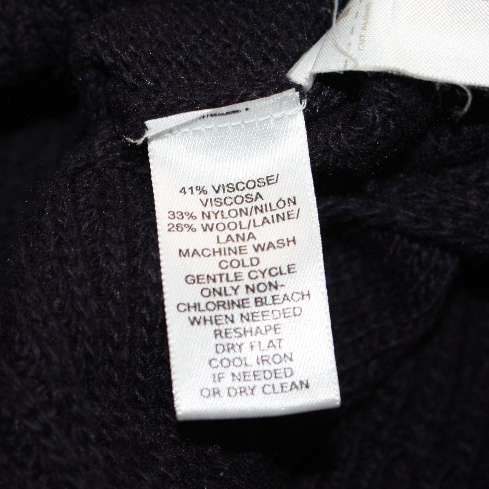 Loft Rib Trim Pocket Open Cardigan Sweater in Navy and size Small Size S / US 4 / IT 40 - 10 Thumbnail
