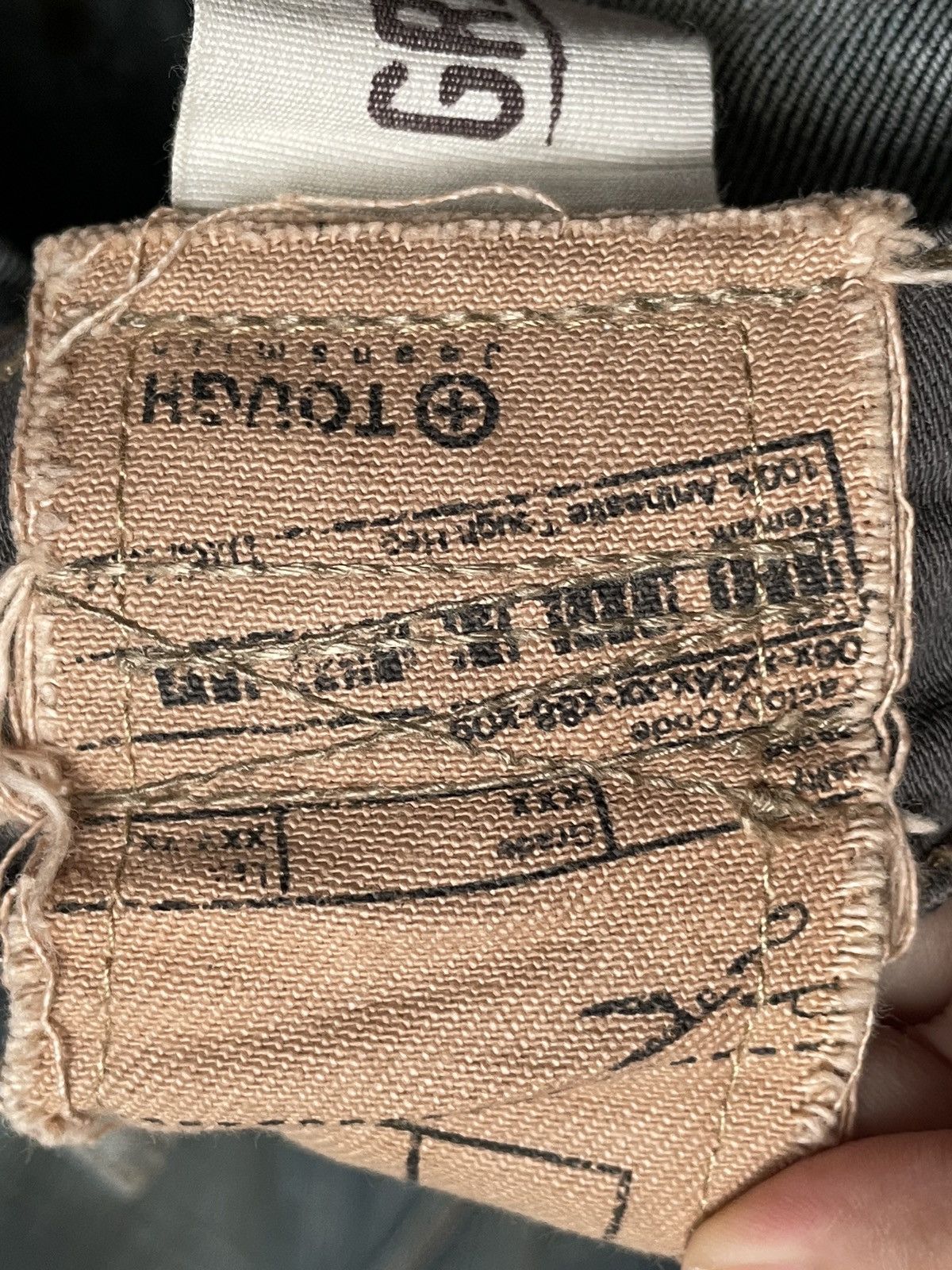 If Six Was Nine Rare Design Vintage Brand Tough Tactical Jeans 2000s Size US 32 / EU 48 - 13 Thumbnail