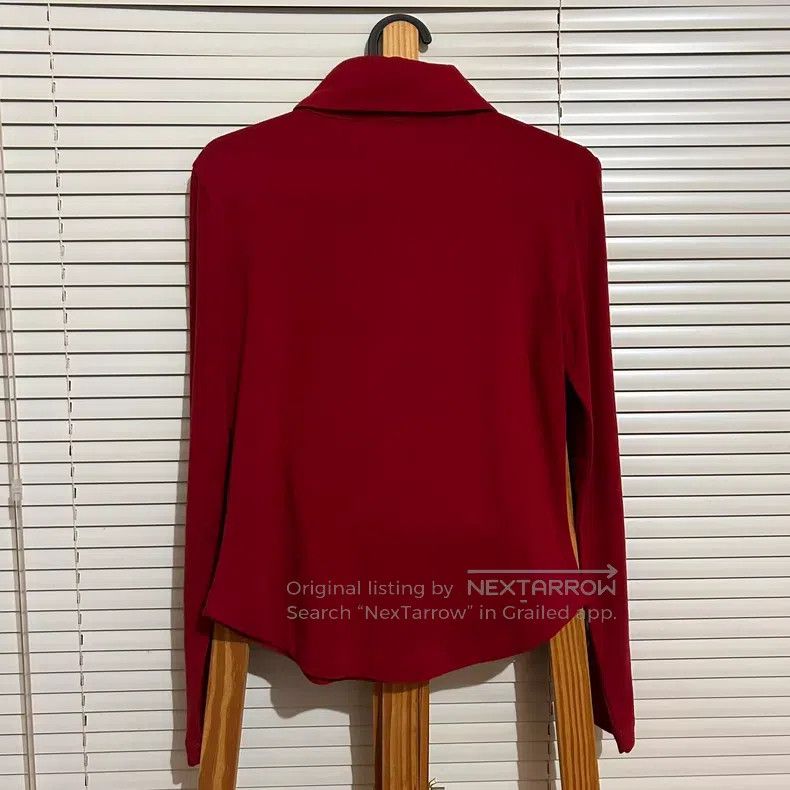 Vivienne Westwood Vivienne Westwood Collared Long Sleeve T-Shirt Top Size M / US 6-8 / IT 42-44 - 3 Thumbnail