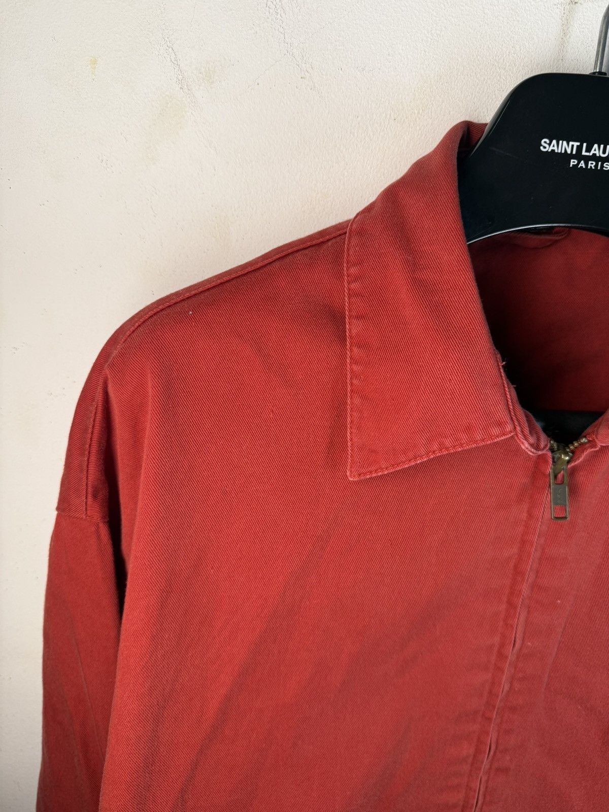 Yves Saint Laurent Cotton YSL Windbreaker Jacket 90s Bomber Zip Up Vintage Size US M / EU 48-50 / 2 - 9 Thumbnail