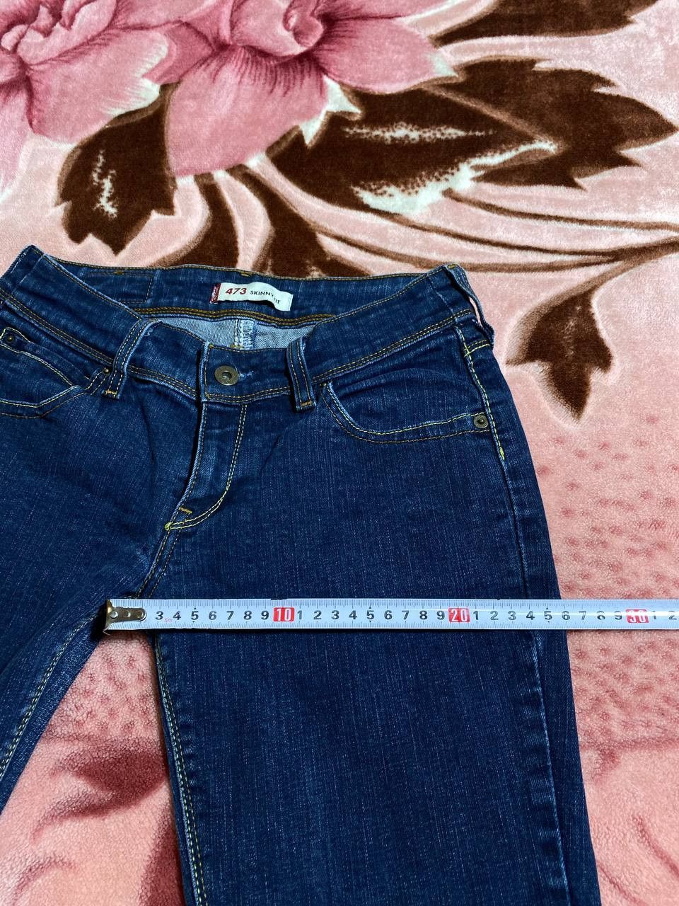 Levi's Levis 473 Dirty Pants Faded Denim Thrashed Y2K Distressed Size US 30 / EU 46 - 13 Thumbnail