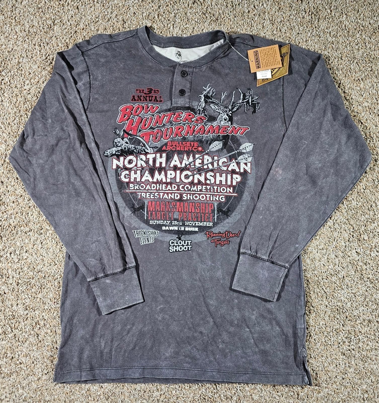 Other Legendary Whitetails Bow Hunters Tournament S Henley NWT NWD Size US S / EU 44-46 / 1 - 1 Thumbnail