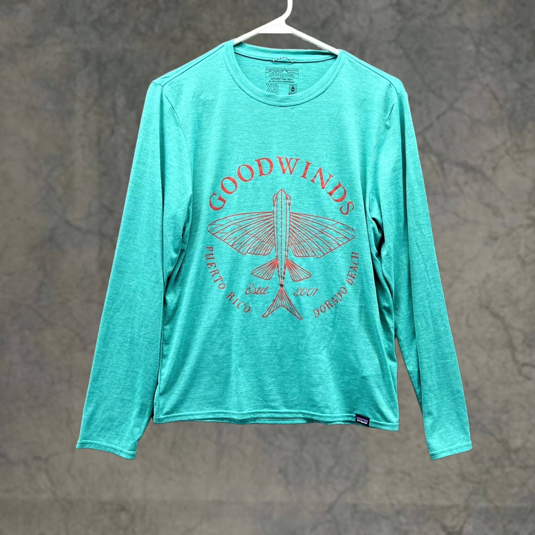 Patagonia VINTAGE Patagonia Shirt Women XS Teal Blue Long Sleeve Crew Neck Solid All Seasons Spring Summer Winter Womens XS Blue Patagonia Shirt Size XS / US 0-2 / IT 36-38 - 1 Thumbnail