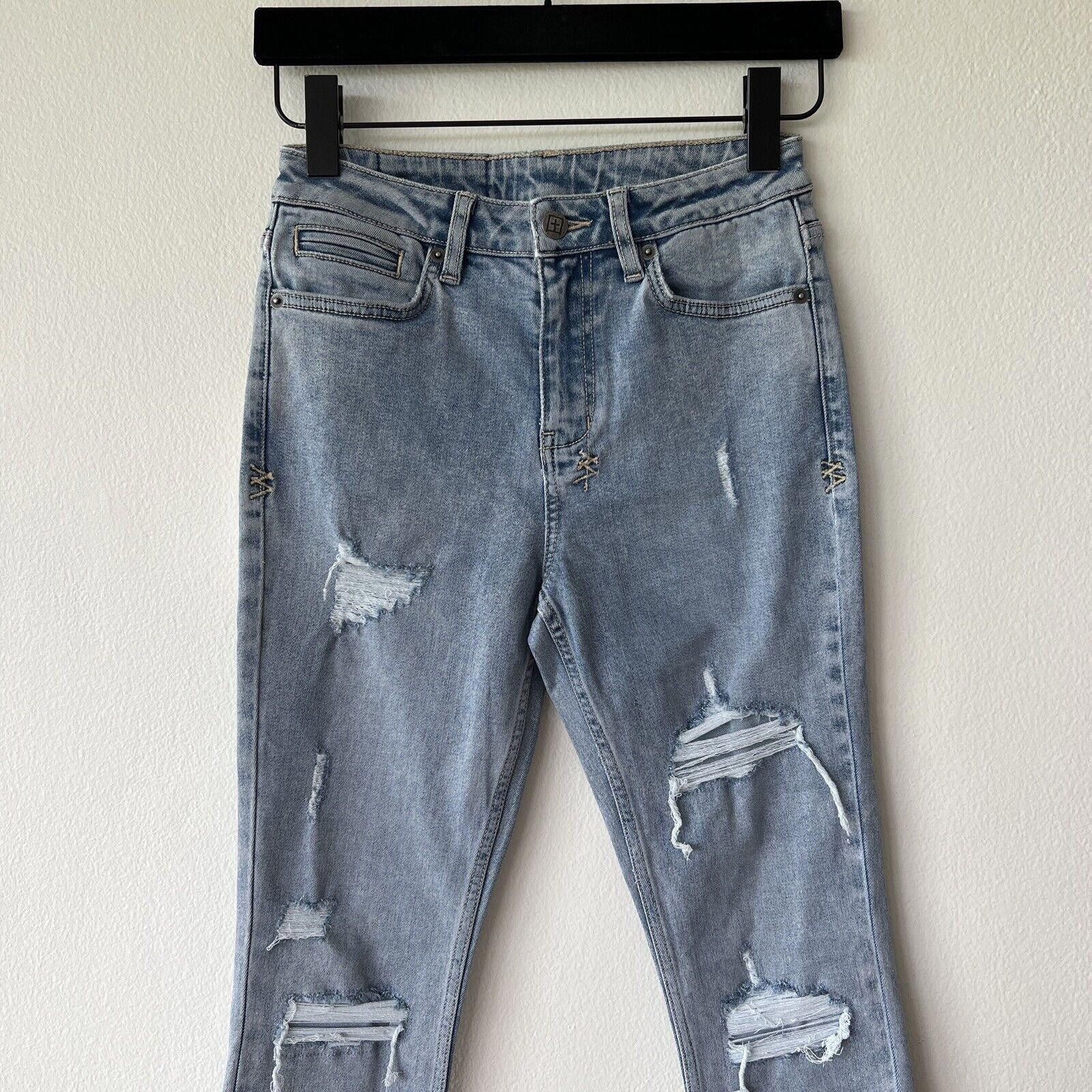 Ksubi new Ksubi womens denim jean small 26 8 spray on skinny blue Size 26" / US 2 / IT 38 - 2 Thumbnail