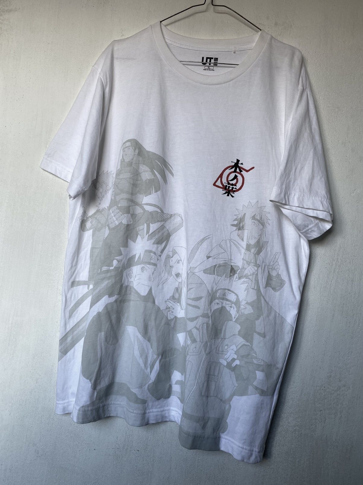 Anime RARE Naruto Konoha Team Tshirt Size US XL / EU 56 / 4 - 2 Thumbnail