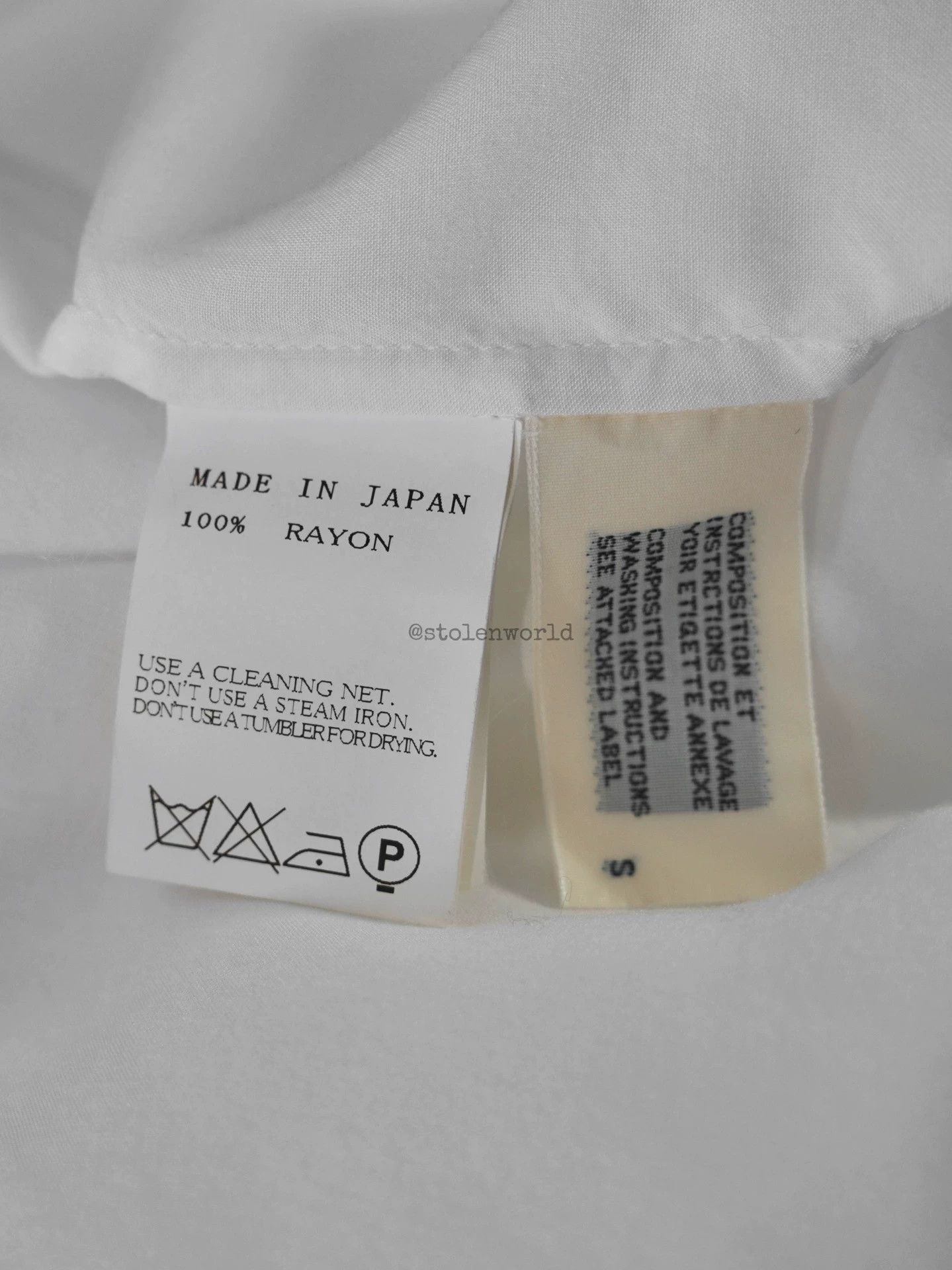 Yohji Yamamoto limi feu women's silk kimono sleeve oversized shirt Size S / US 4 / IT 40 - 8 Thumbnail