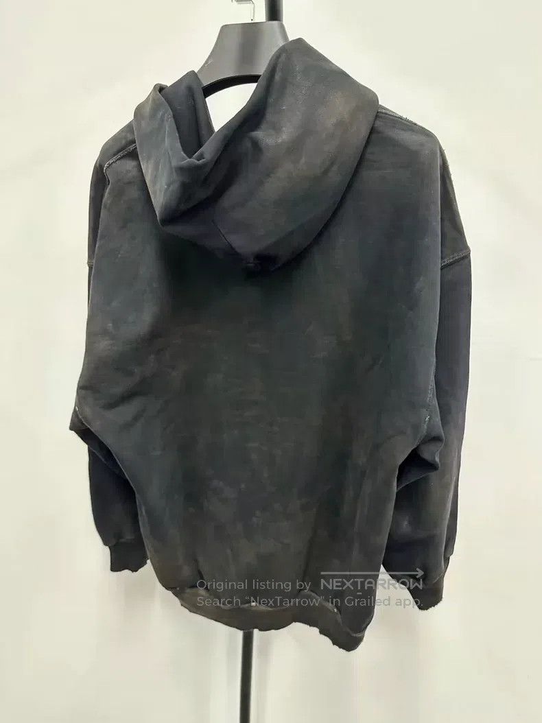 Balenciaga Balenciaga Distressed zipper hoodie Size US S / EU 44-46 / 1 - 2 Thumbnail