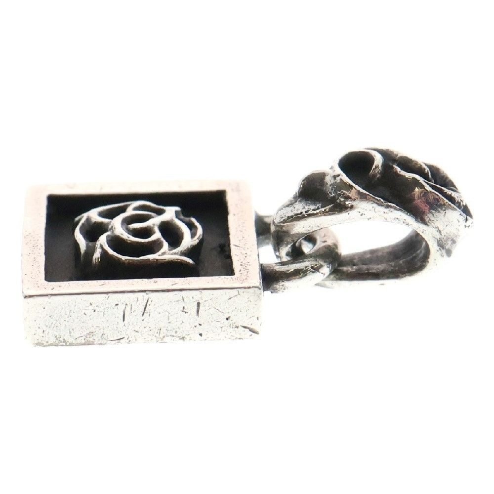 Chrome Hearts Framed Floral Charm Pendant