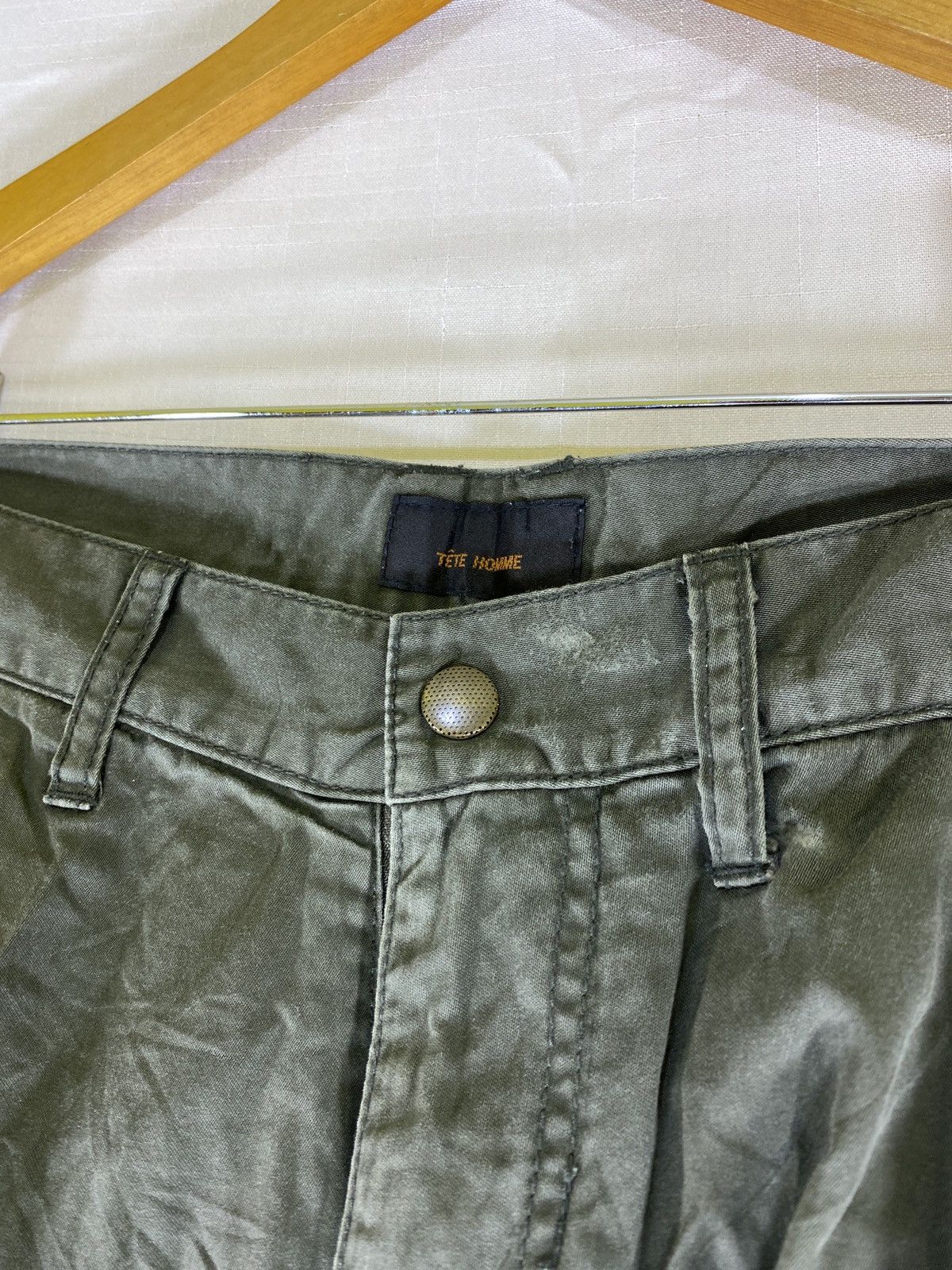 Tete Homme multi pocket bondage army heavy cotton cargo pants Size US 30 / EU 46 - 3 Thumbnail