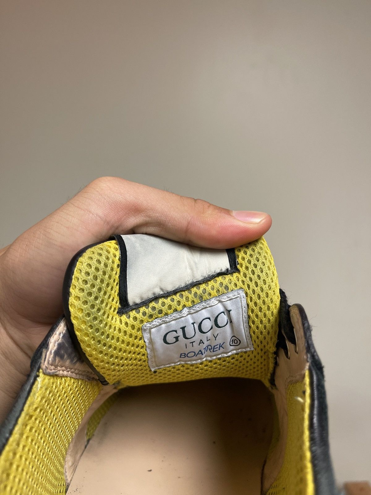 Gucci Gucci BOATREK leather sneakers Size US 10 / EU 43 - 8 Thumbnail