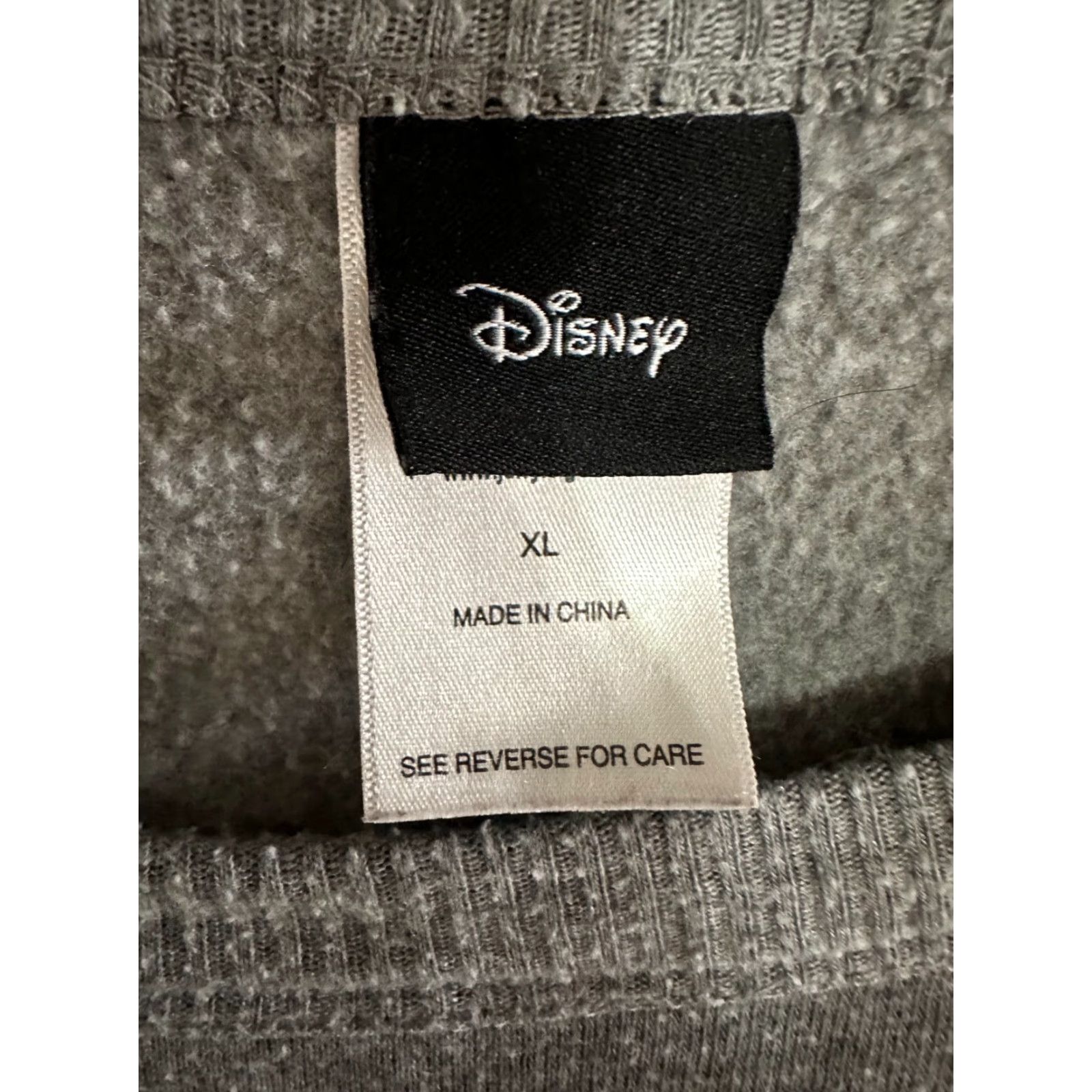 Disney Disney Minnie Mouse Sweater Long Sleeve Gray XL Cozy Size XL / US 12-14 / IT 48-50 - 3 Thumbnail