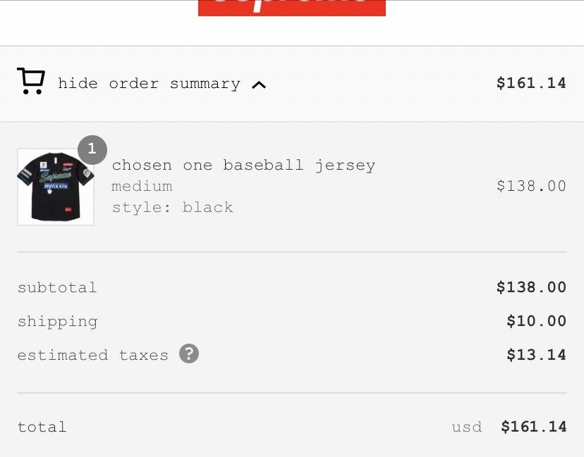 Supreme Satin Baseball Jersey Black 2017 Size M