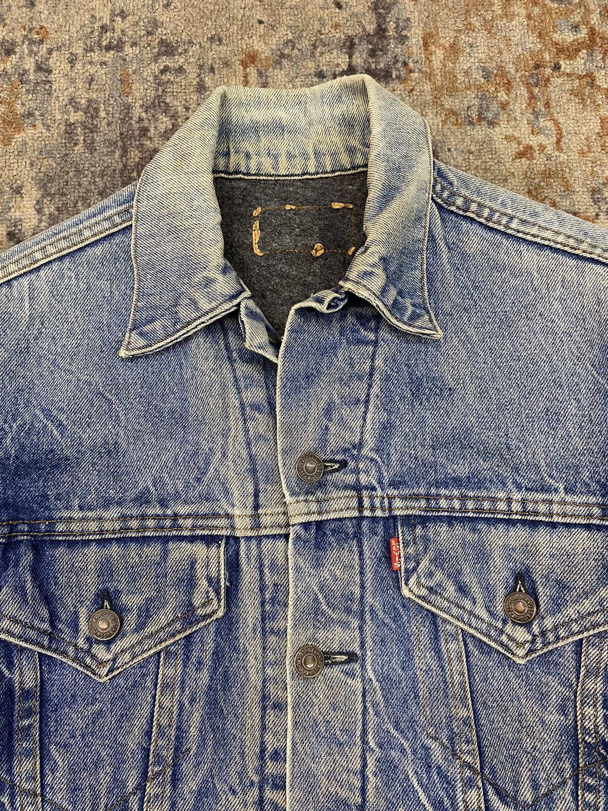 Levi's Vintage Clothing 70s 80s levis blanket jacket distressed M Size US M / EU 48-50 / 2 - 2 Thumbnail