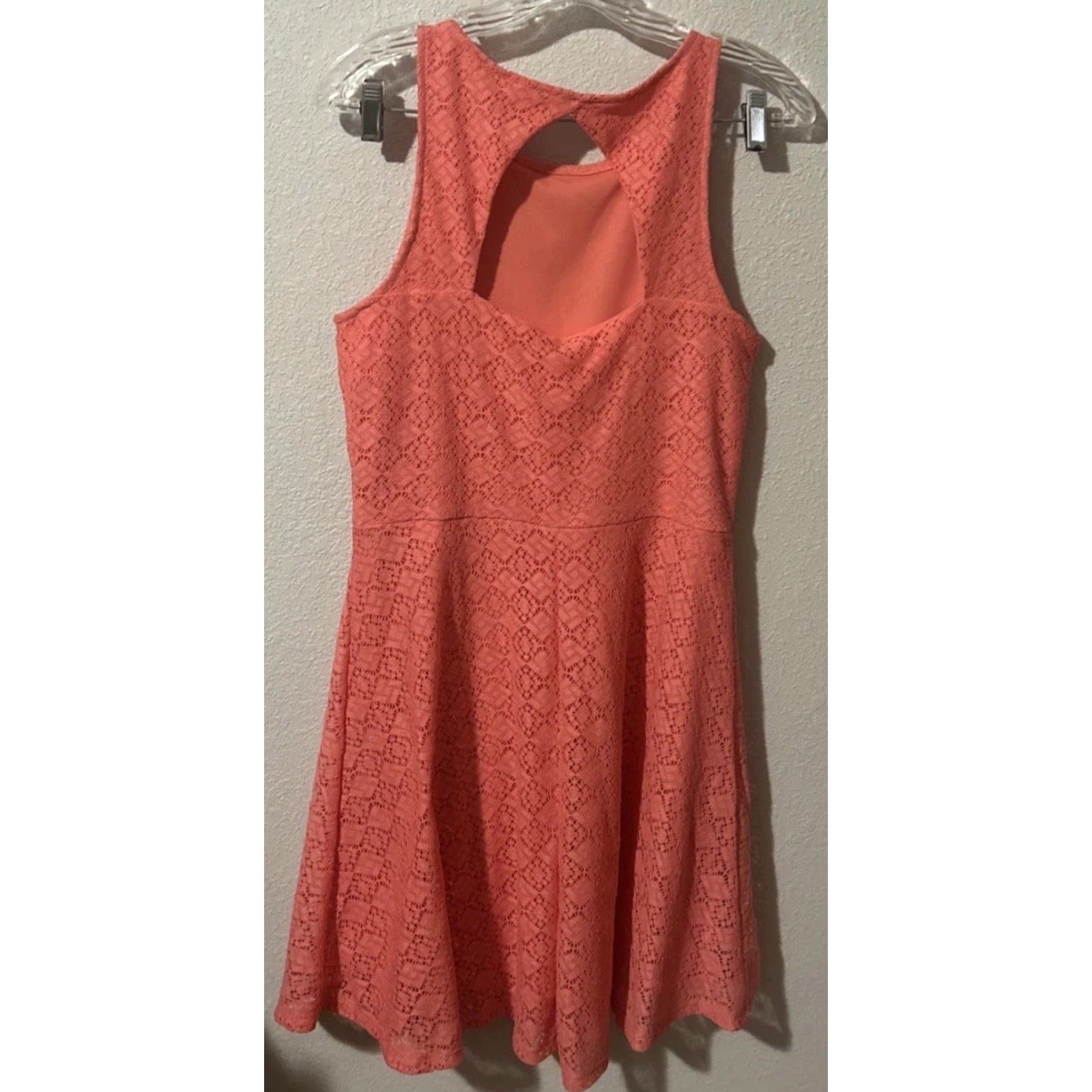 Vintage NEW No Boundaries Tank Dress Jrs L 11-13 pink knee length NWT 2075 Women Sleeveless Lined Stretch Casual Party/Cocktail Travel Size L / US 10 / IT 46 - 2 Thumbnail