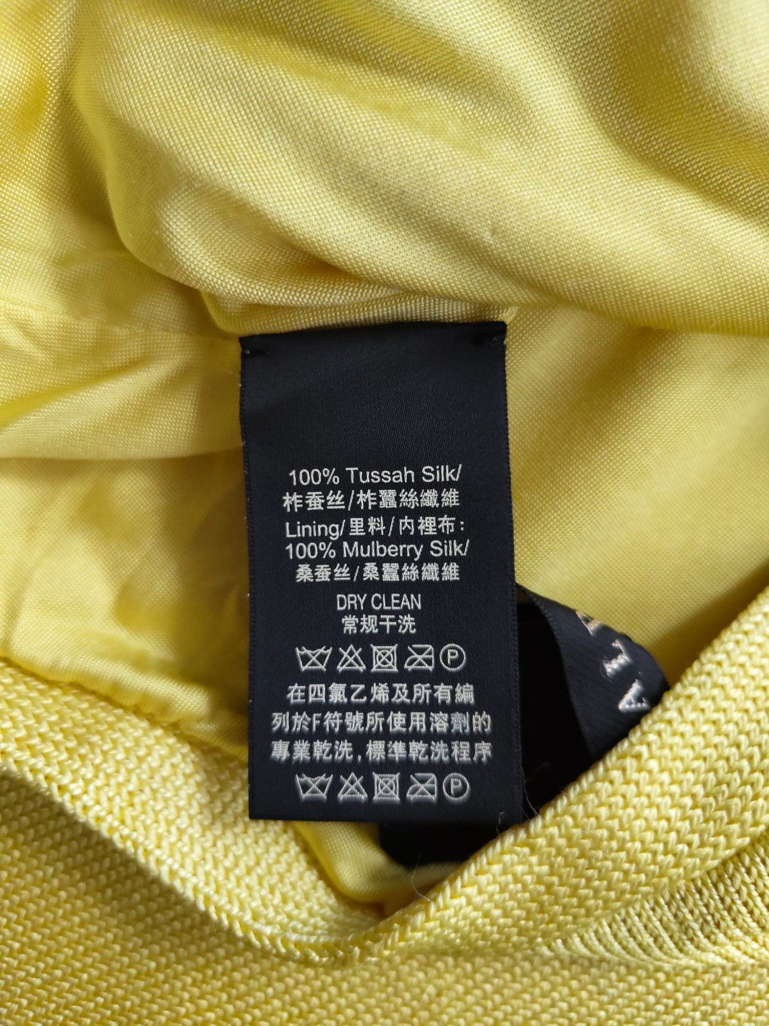 Ralph Lauren Yellow Halter Neck Knit Dress Size XS / US 0-2 / IT 36-38 - 6 Thumbnail