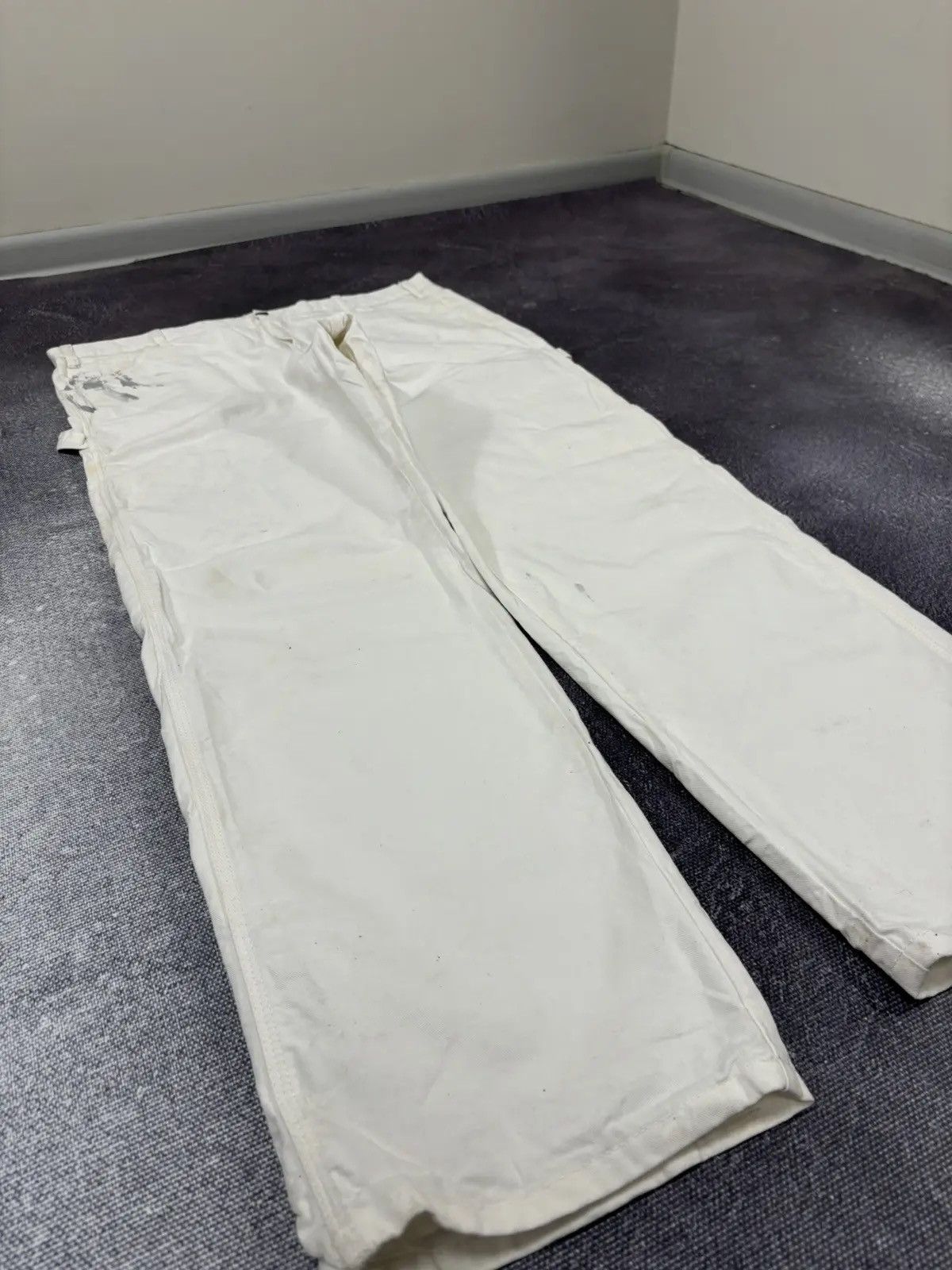 Dickies × Vintage Vintage Dickies American Hype White Skate Baggy Cargo Pants Size US 38 / EU 54 - 7 Thumbnail