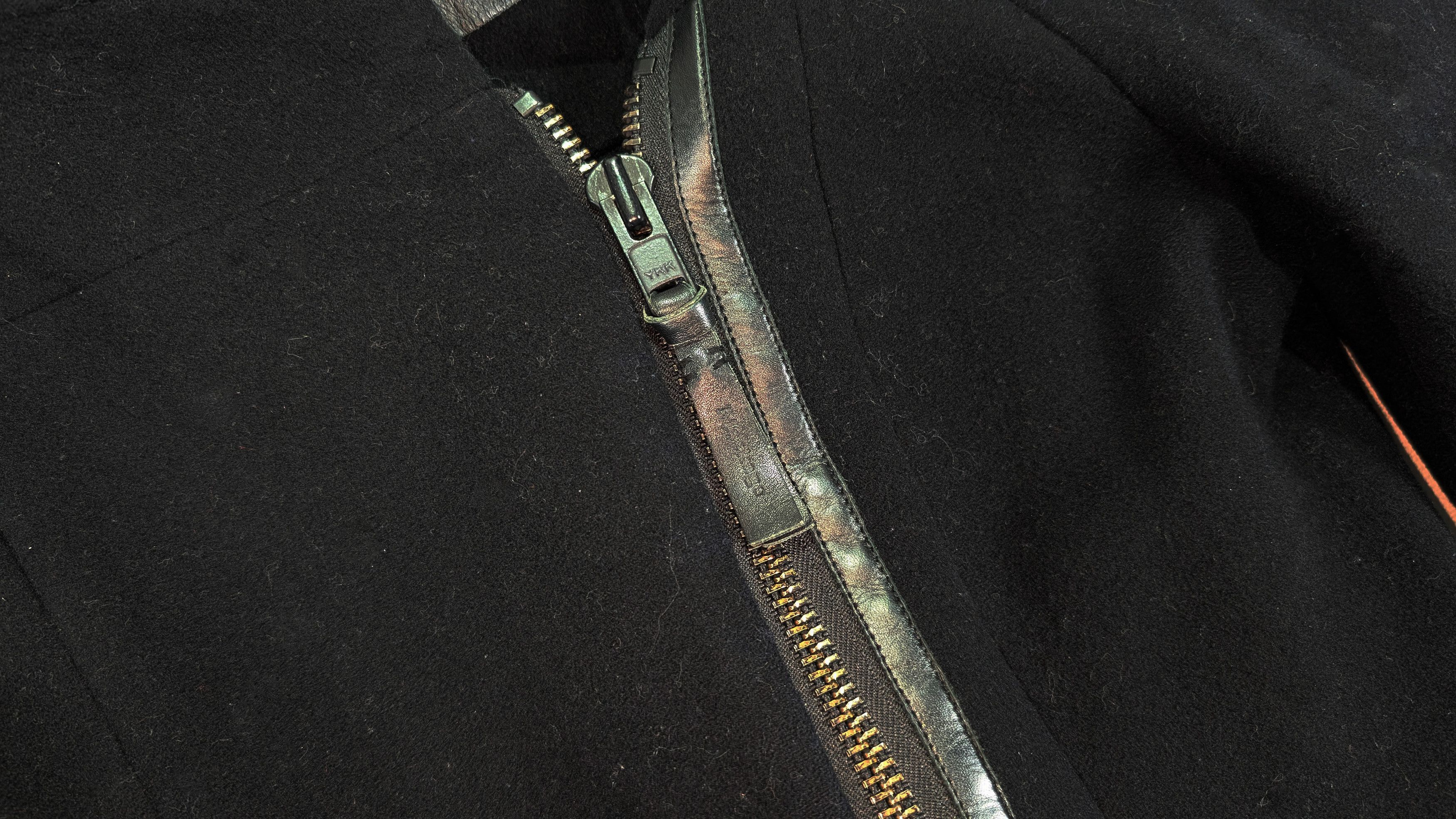 Mackage MACKAGE Wool Cashmere Leather Trim Black Coat Size S Size S / US 4 / IT 40 - 6 Thumbnail