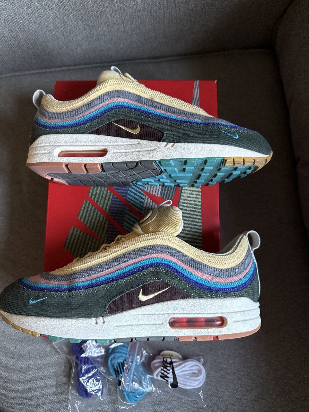 Nike Nike air max 1/97 Sean wotherspoon Size US 10 / EU 43 - 1 Thumbnail