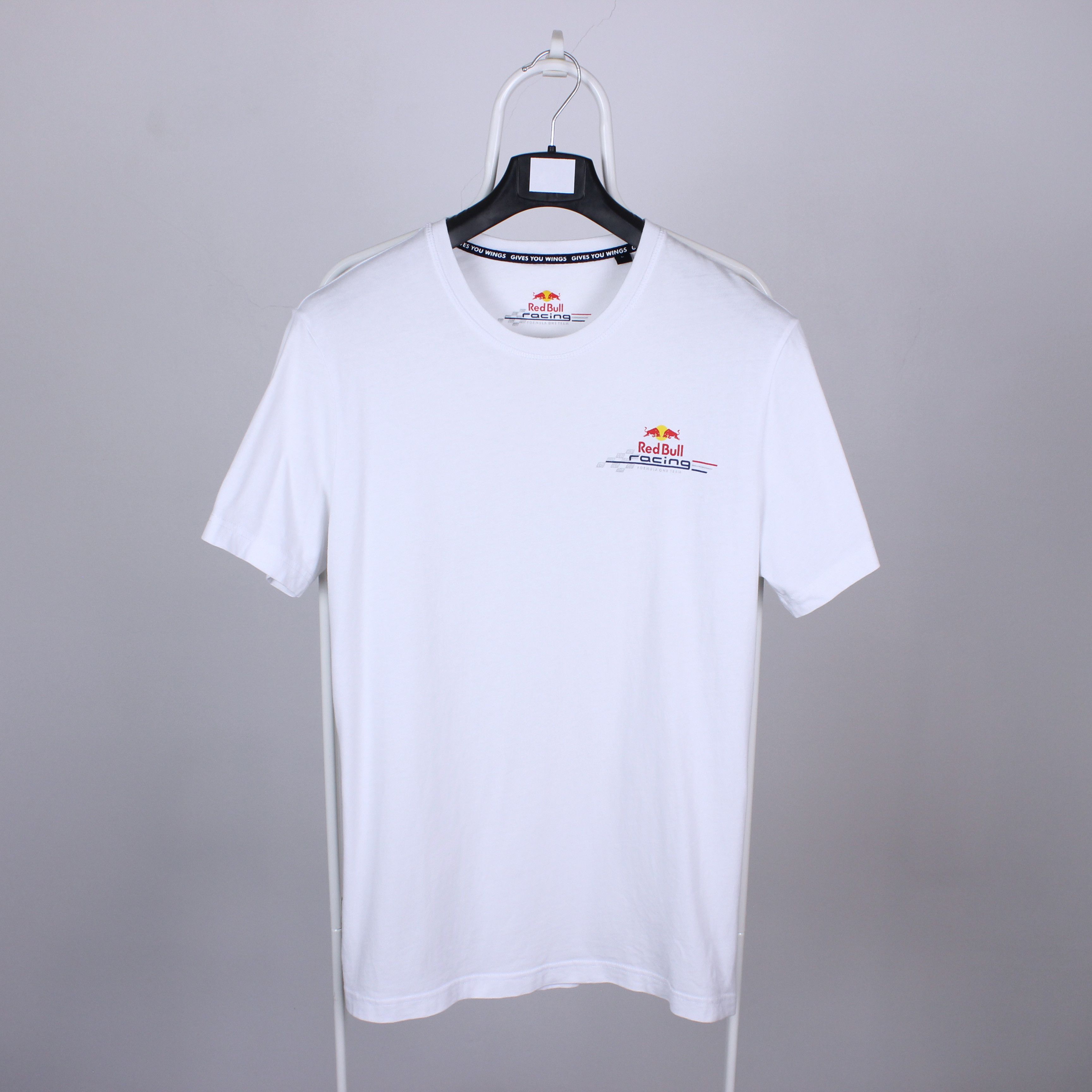 Red Bull Red Bull t shirt men big logo race racing Tee white L Size US L / EU 52-54 / 3 - 4 Thumbnail