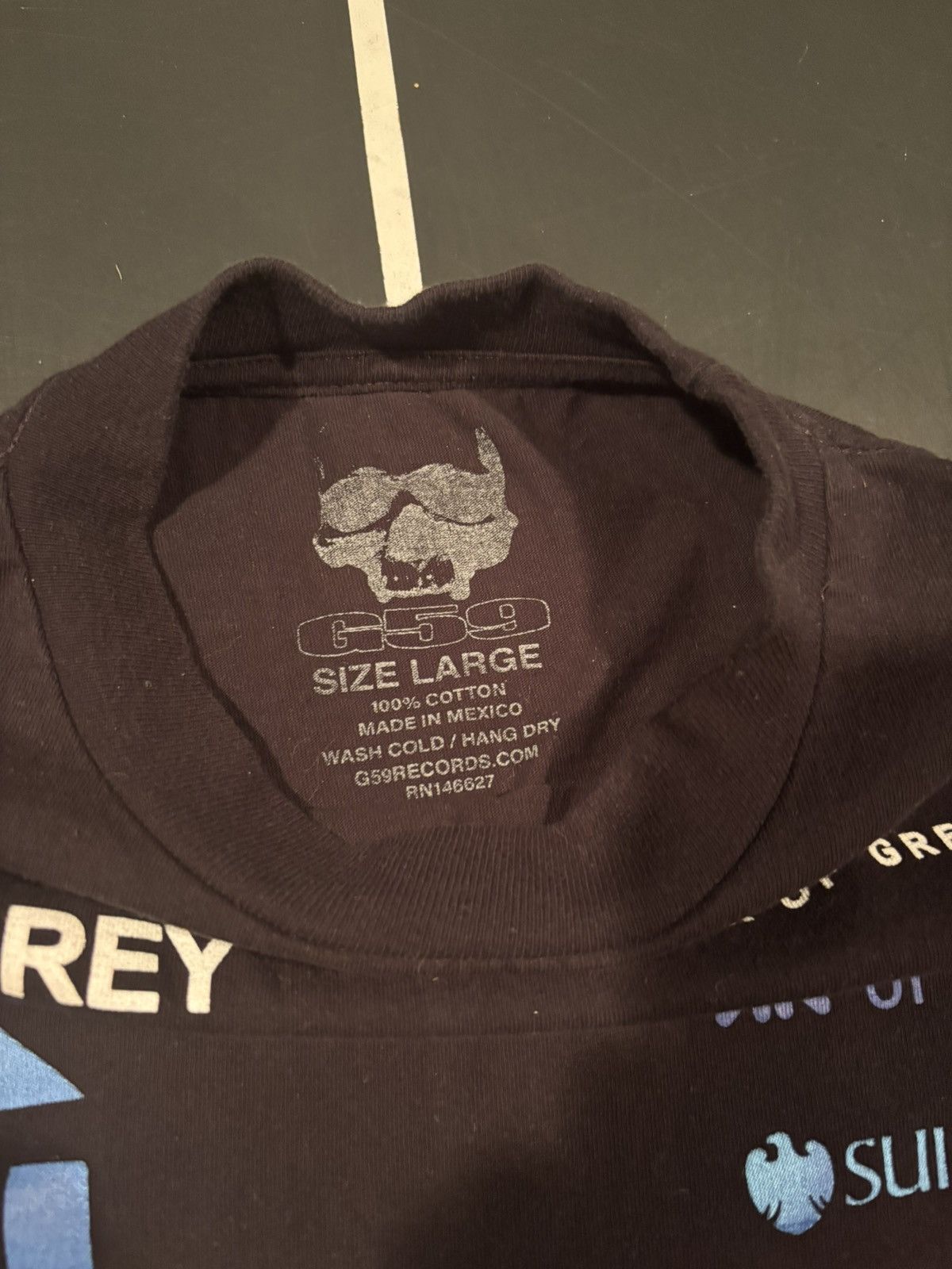 G59 Records G59 $uicideboy$ Black Printed Bank Logos Tour Tee from 2024 Size US L / EU 52-54 / 3 - 3 Thumbnail