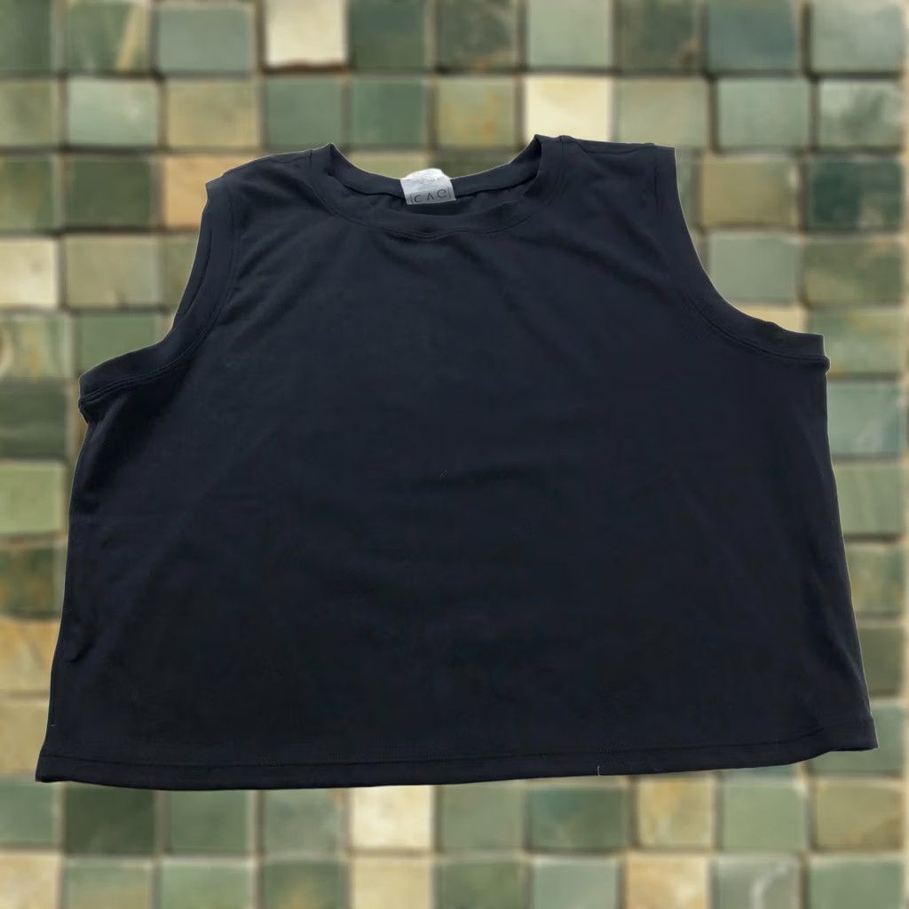 Vintage Constantly Varied Gear Tank Top XXL Black Nylon Crop Athleisure MINT Size XXL / US 16-18 / IT 52-54 - 1 Thumbnail