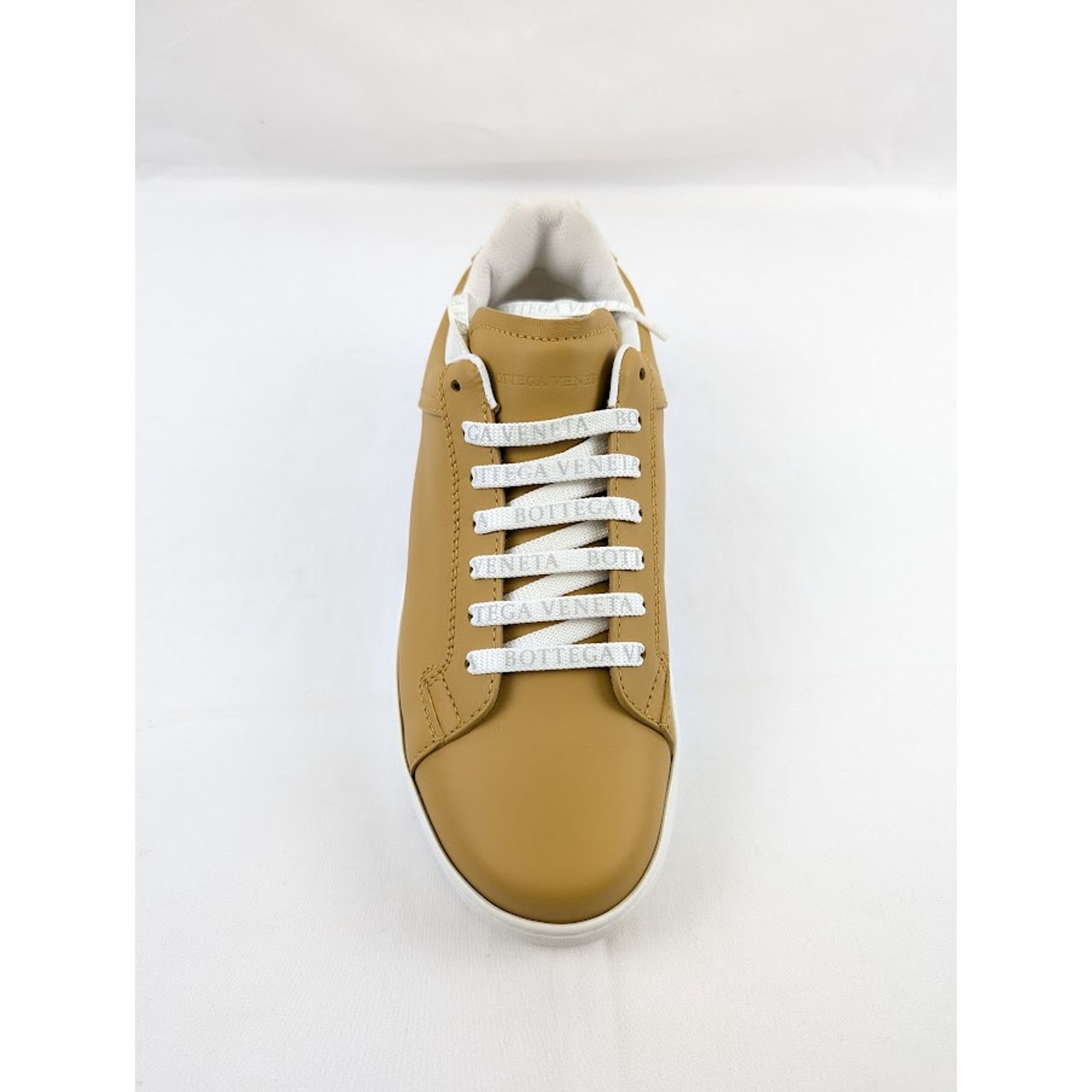Bottega Veneta o1rshd1 Bolt Calf Sneaker Pelle S.GOMM in Butterscotch Size US 7.5 / EU 40-41 - 11 Thumbnail