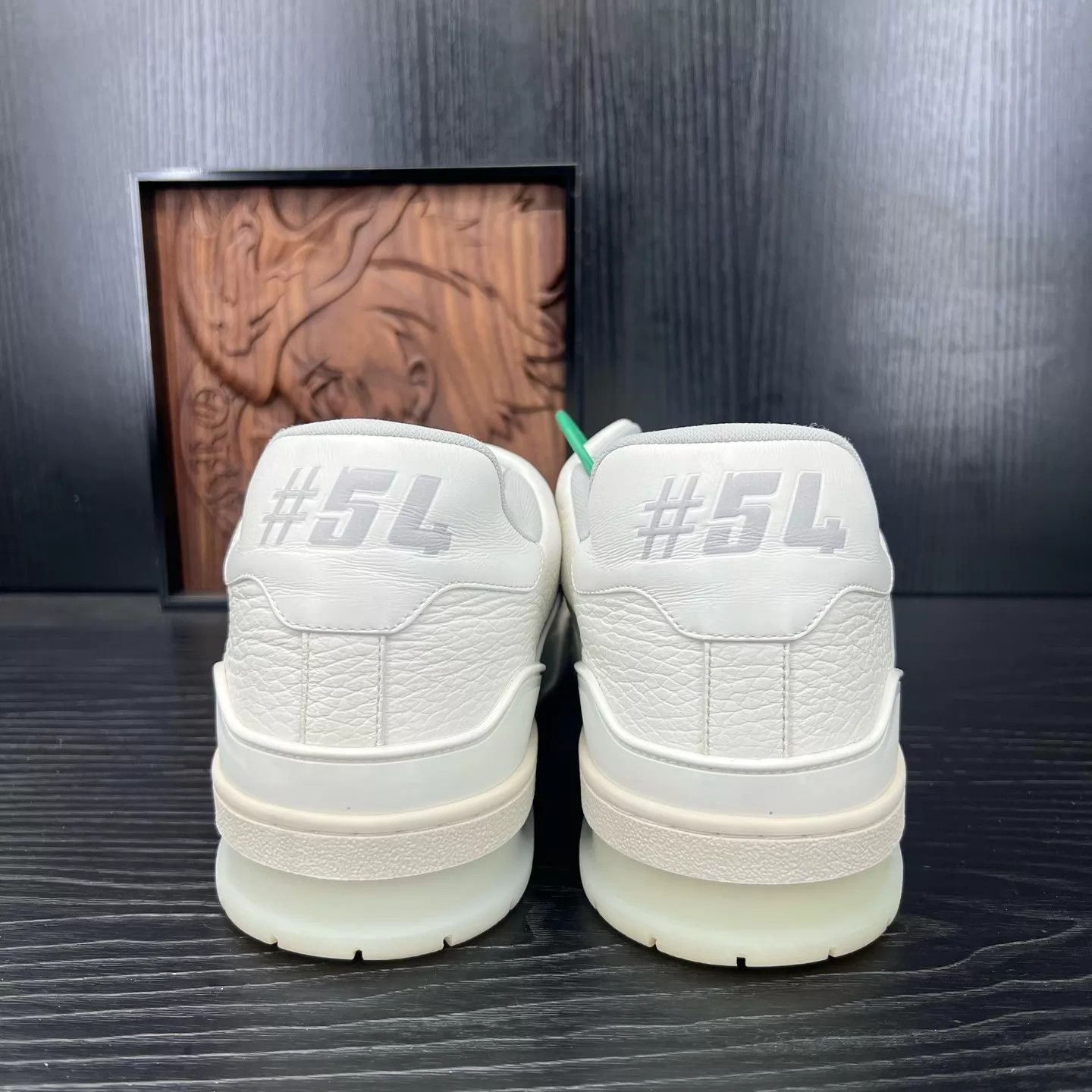 Louis Vuitton LV Trainer White Cement US10 EUR44 Worn Once OG Box Size US 11 / EU 44 - 7 Thumbnail