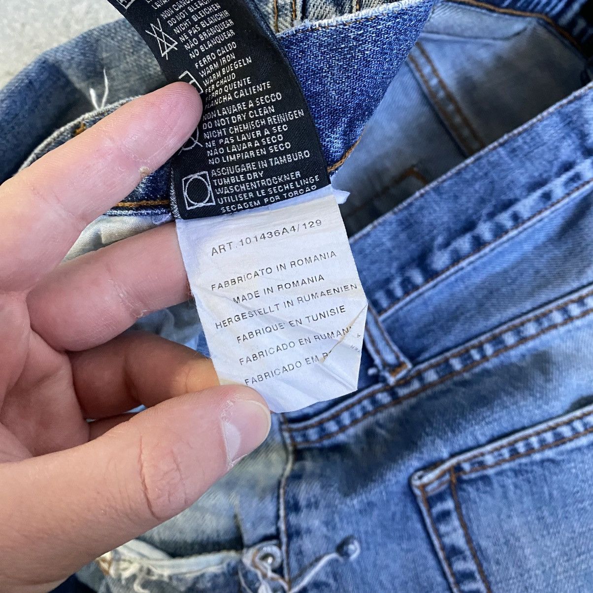Stone Island Vintage Stone Island Jeans Denim Pants Rare S.I Denims Size US 30 / EU 46 - 17 Thumbnail