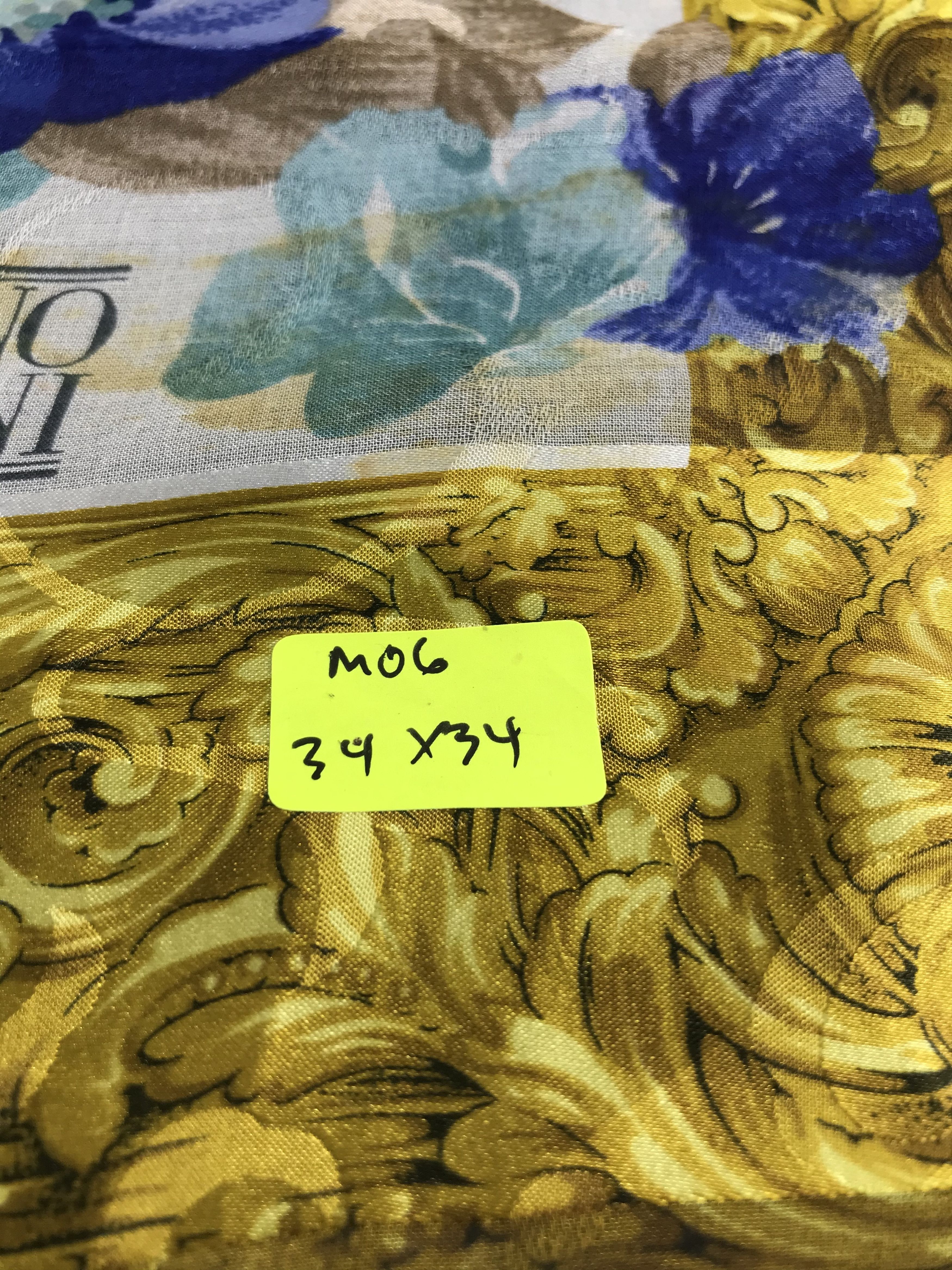 Vintage Luciano Soprani Silk Scarf Baroque M06 Size ONE SIZE - 9 Thumbnail