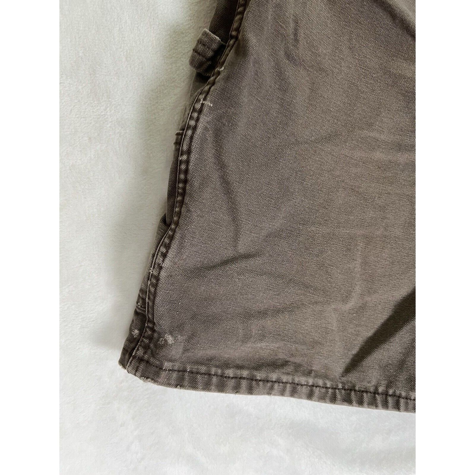 Vintage Vintage Big Smith Brown Carpenter Canvas Shorts Size 40 Dist Size US 40 / EU 56 - 2 Thumbnail