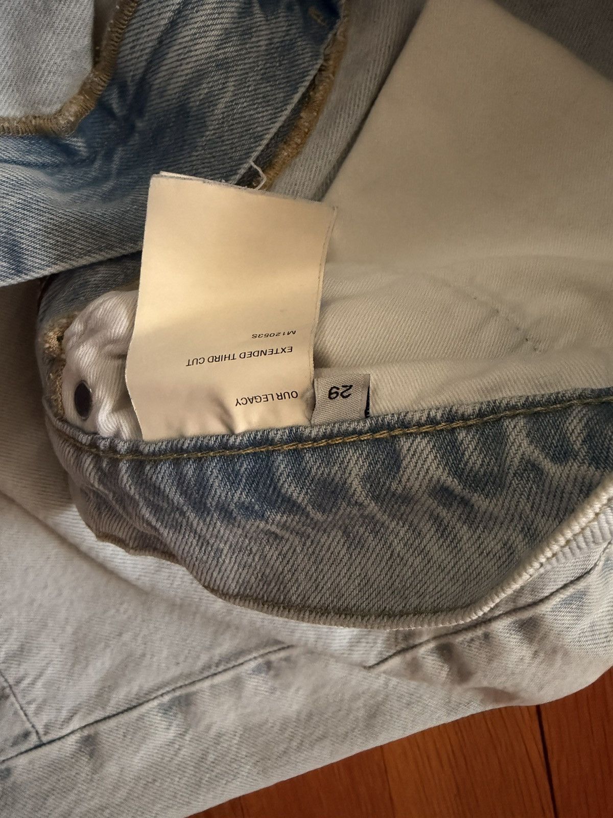Our Legacy Our legacy third cut extended denim 29/30 Size US 30 / EU 46 - 5 Thumbnail