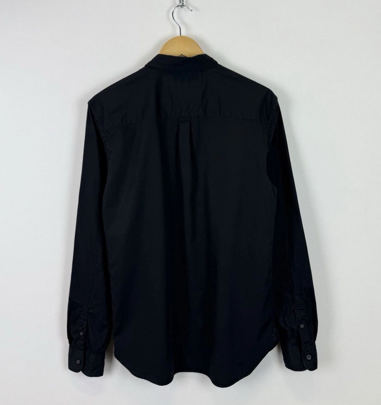 Allsaints Allsaints Redondo Long Sleeve Shirt Black Top Buttons Down Size US M / EU 48-50 / 2 - 8 Thumbnail