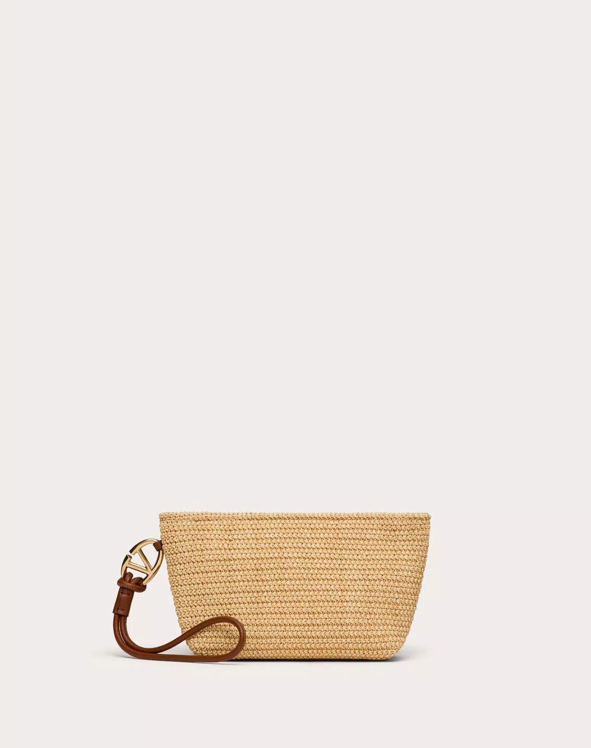 Valentino o1s1wg110625 Size: OS/Escape Clutch in Natural/Beige Size ONE SIZE - 1 Thumbnail