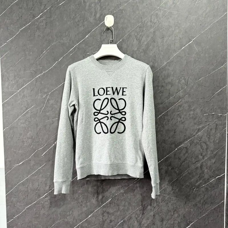 Loewe Loewe Gray Cotton Women's Sweatshirt 0089 Size XS / US 0-2 / IT 36-38 - 1 Thumbnail