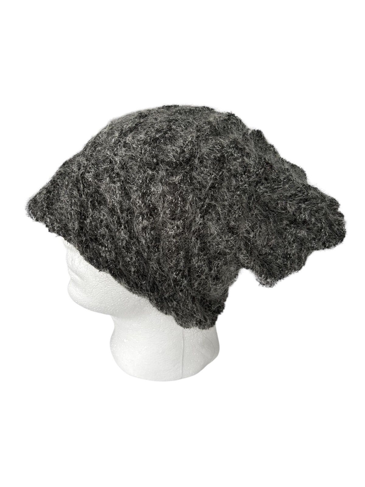 Punk Bondage Style Fur big Beanie Hats ☠️