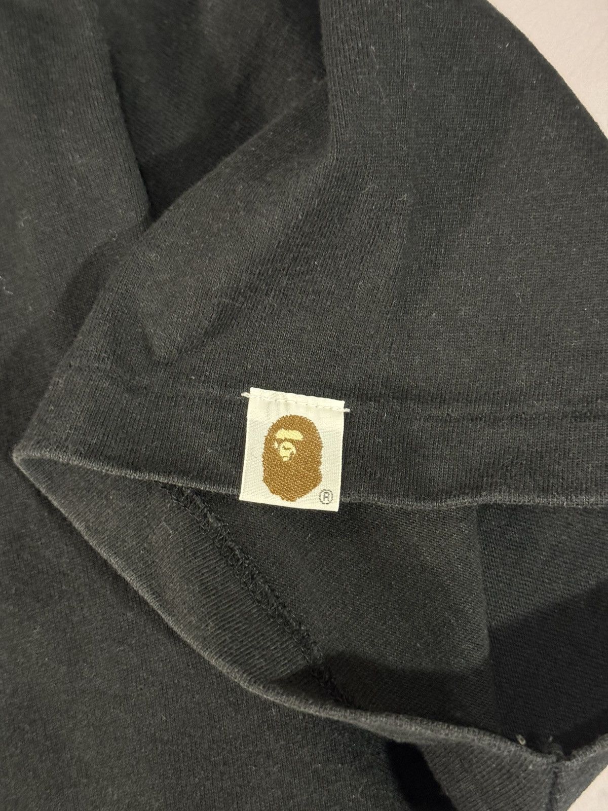 Bape Bape Ape Shall Never Kill Ape Tee(Black/L) Size US L / EU 52-54 / 3 - 9 Thumbnail
