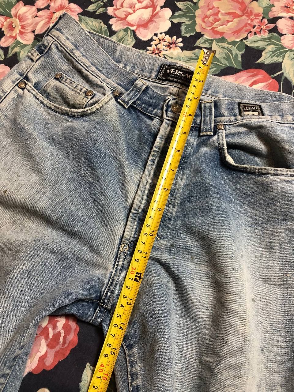 Versace Jeans Couture VERSACE JEANS COUTURE Men’s Vintage Wash Jeans Regular Fit Size US 34 / EU 50 - 12 Thumbnail