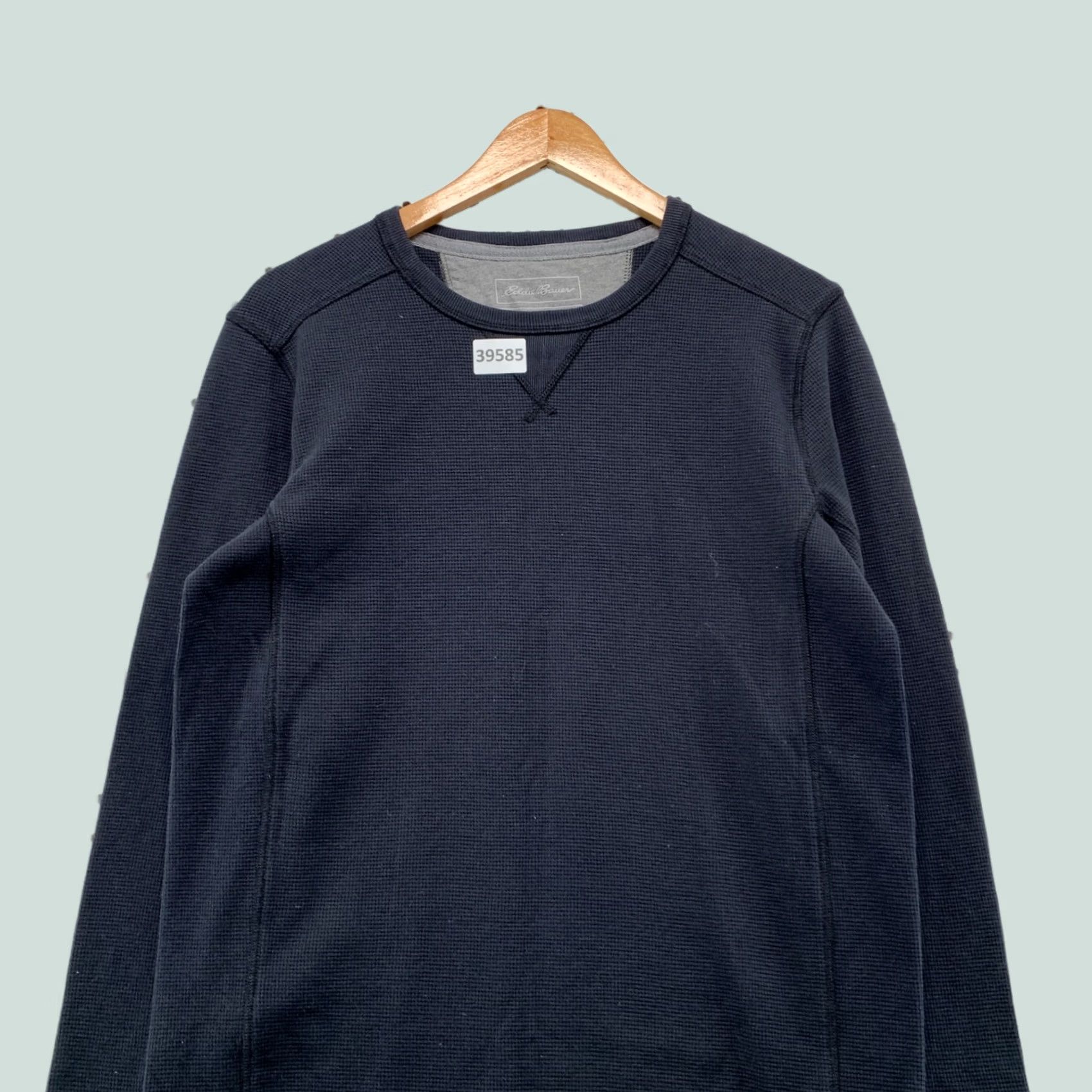 Eddie Bauer VINTAGE Eddie Bauer Theral Shirt Mens Medium Navy Long Sleeve Shirt Mens Medium Blue Thermal Size US M / EU 48-50 / 2 - 1 Thumbnail