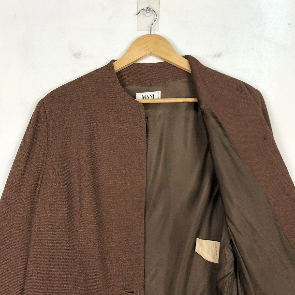 Japanese Brand VINTAGE MANI ITALY COAT Size M / US 6-8 / IT 42-44 - 10 Thumbnail