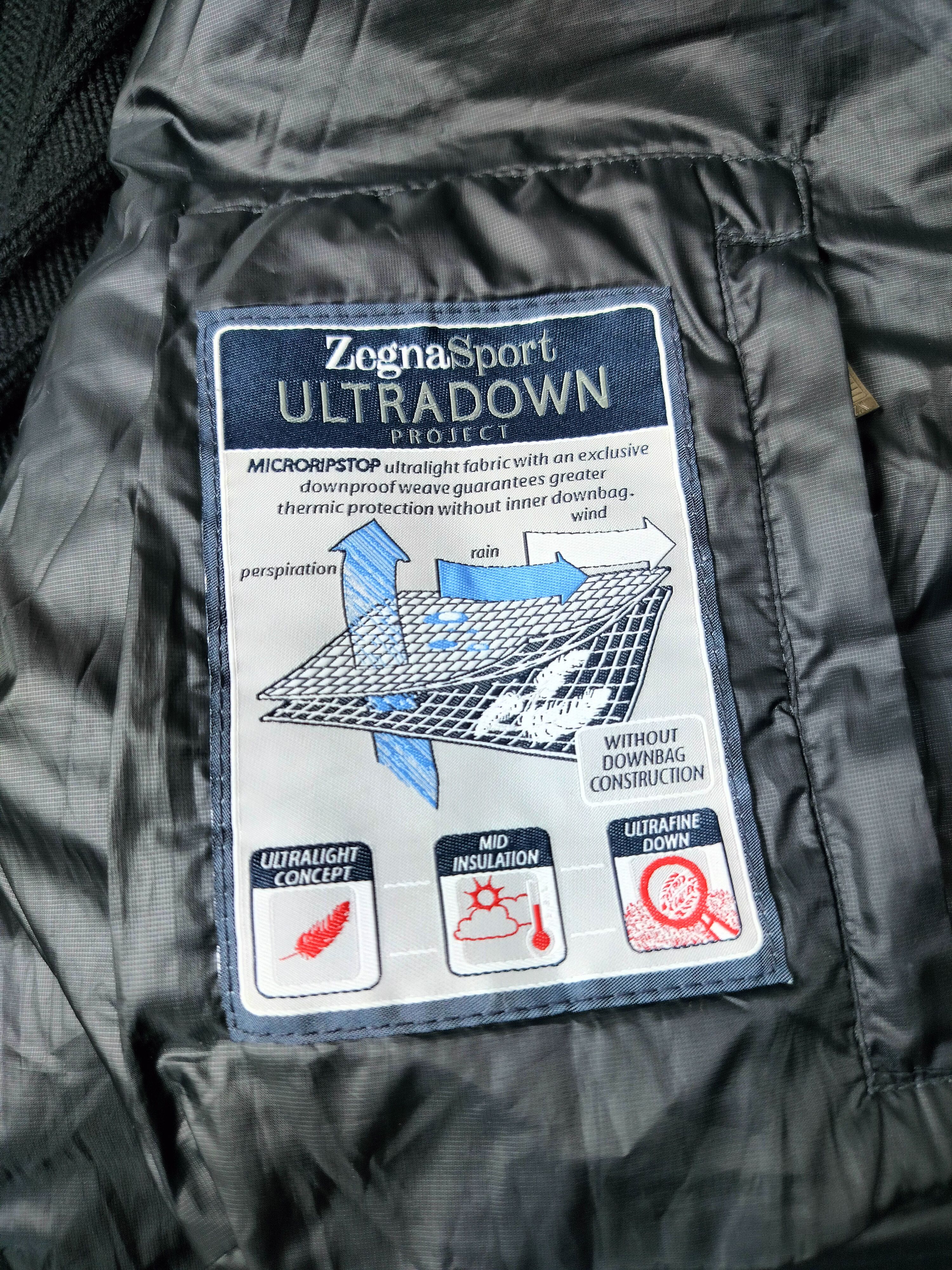 Ermenegildo Zegna Zegna Sport Lana Wool Knit Goose Down Padded Jacket Size US XL / EU 56 / 4 - 9 Thumbnail