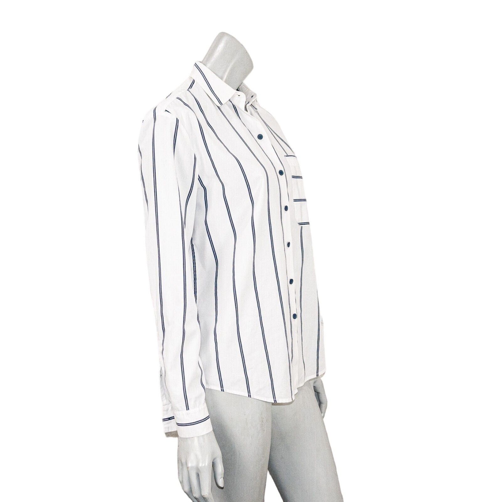 ATM ATM Anthony Thomas Melillo Railroad Stripe Boyfriend Shirt Size S / US 4 / IT 40 - 5 Thumbnail