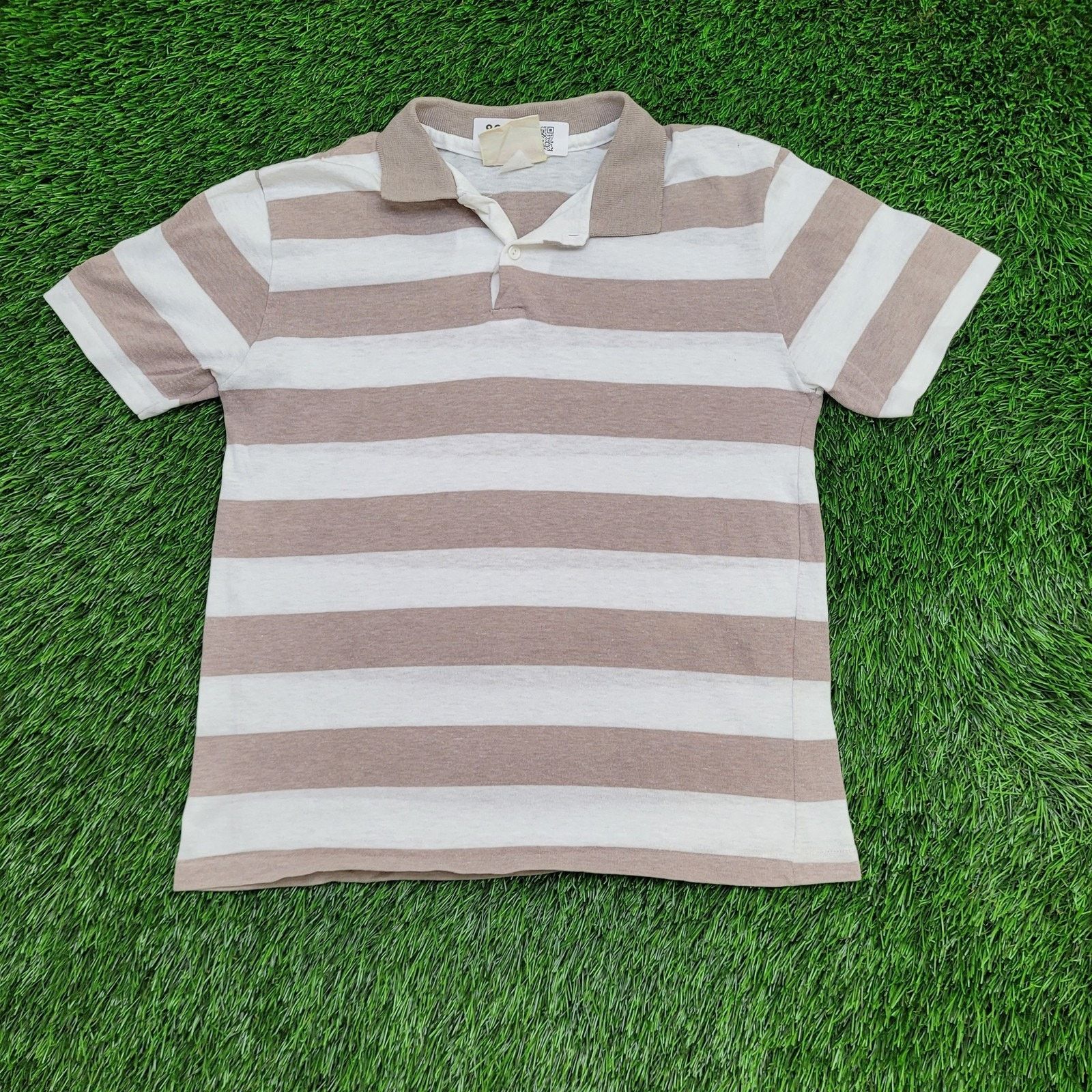 Vintage Vintage 70s California Styles Stripes Polo Shirt XS/S Size US S / EU 44-46 / 1 - 1 Thumbnail