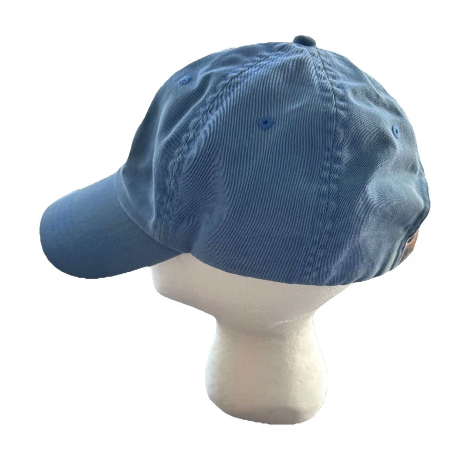 Polo Ralph Lauren VINTAGE Polo Ralph Lauren Hat Cap Leather Strapback Embroidered Pony Light Blue 90s Grunge Y2K Baseball Cap Mens One Size Adjustable Lightweight Size US M / EU 48-50 / 2 - 3 Thumbnail