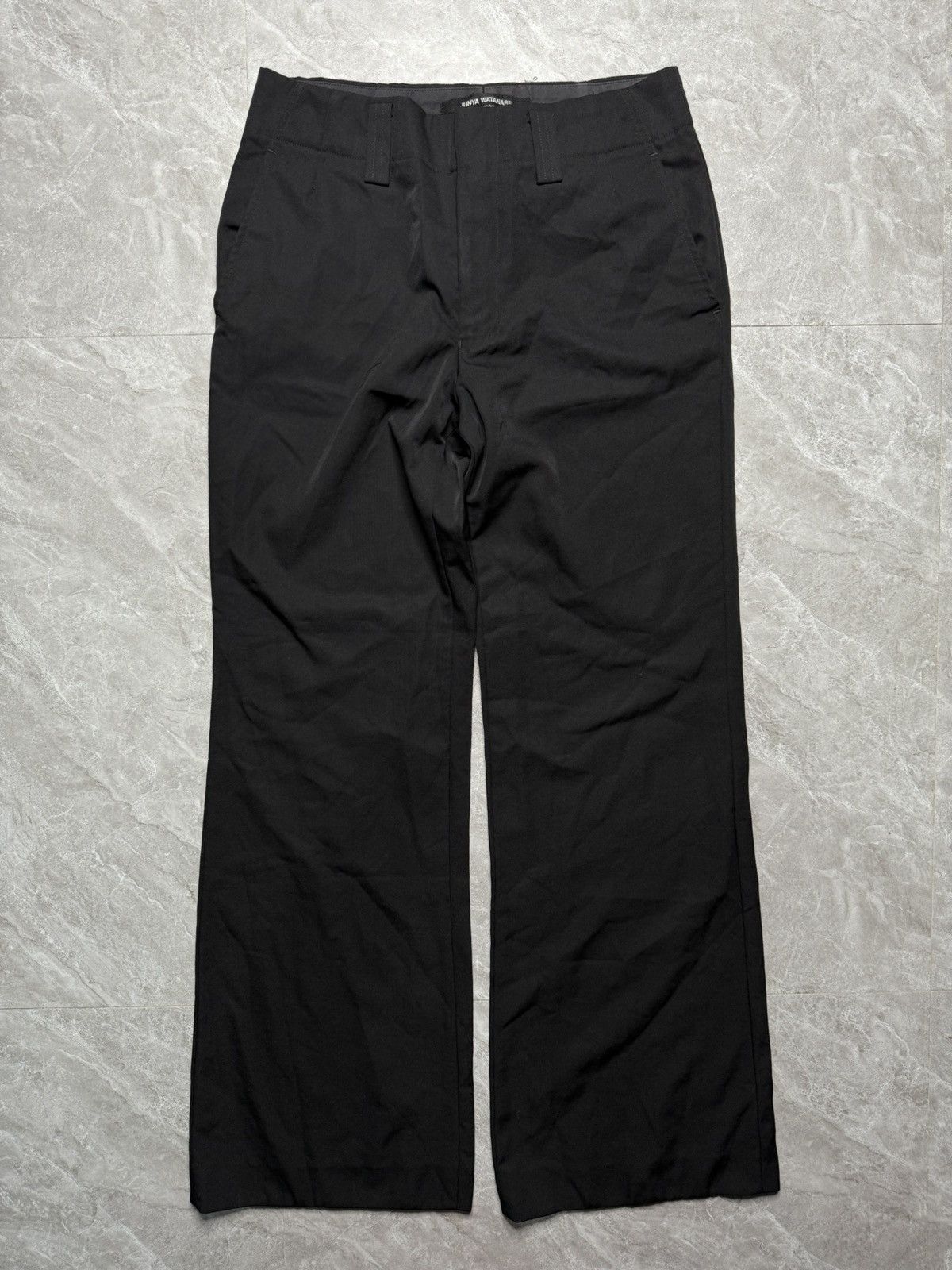 Junya Watanabe Junya Watanabe F/W 02 Wide Flared Boot Cut Trousers “Wool” Size US 30 / EU 46 - 2 Thumbnail