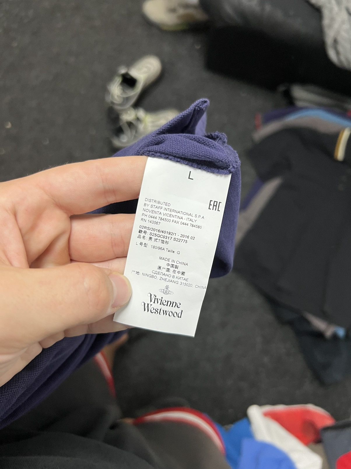 Vivienne Westwood Vivienne Westwood T-Shirt (Polo) Size US L / EU 52-54 / 3 - 7 Thumbnail