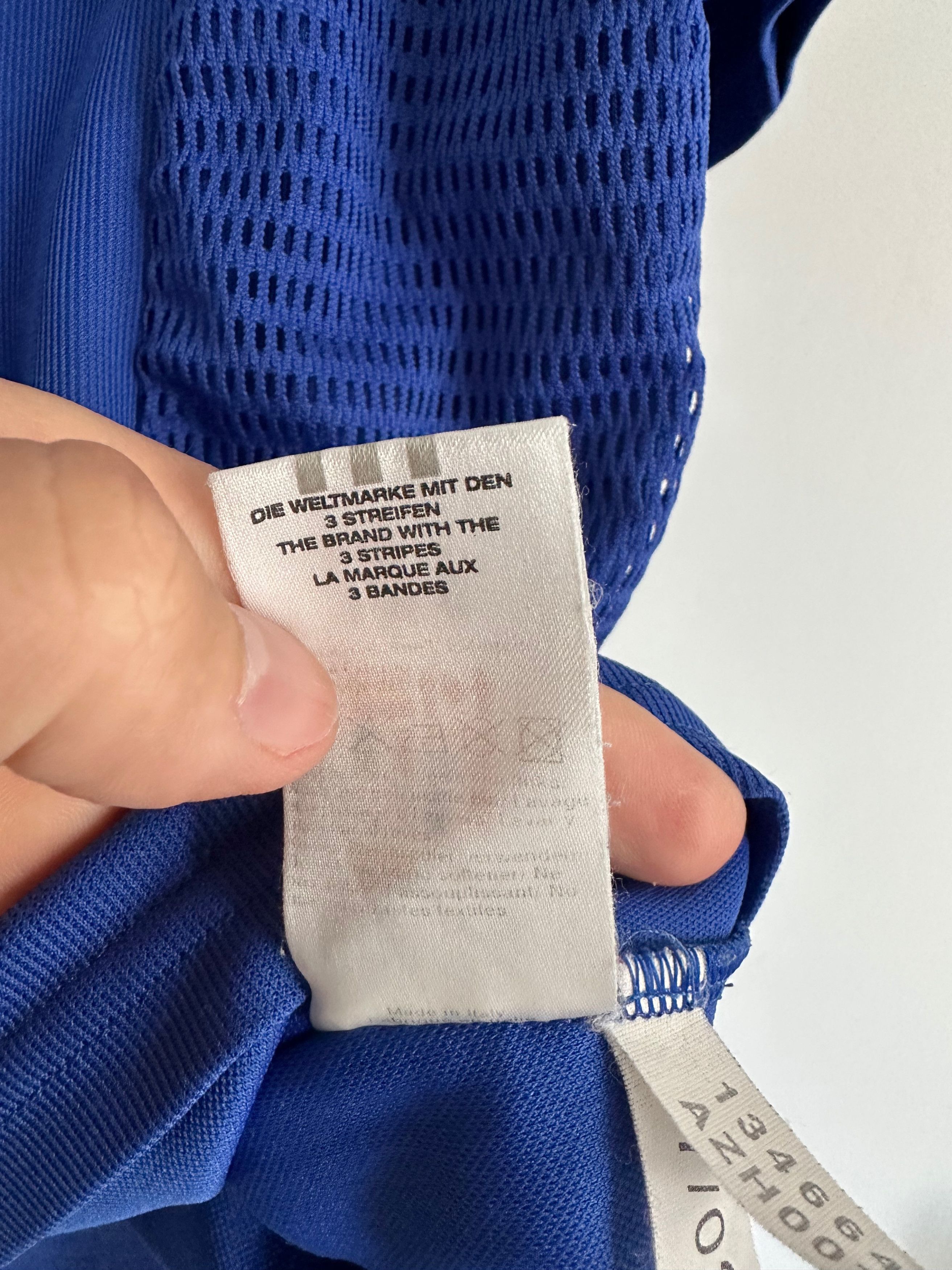 Adidas 2002 Schalke 04 Adidas Home jersey soccer bundes Liga Size US S / EU 44-46 / 1 - 8 Thumbnail