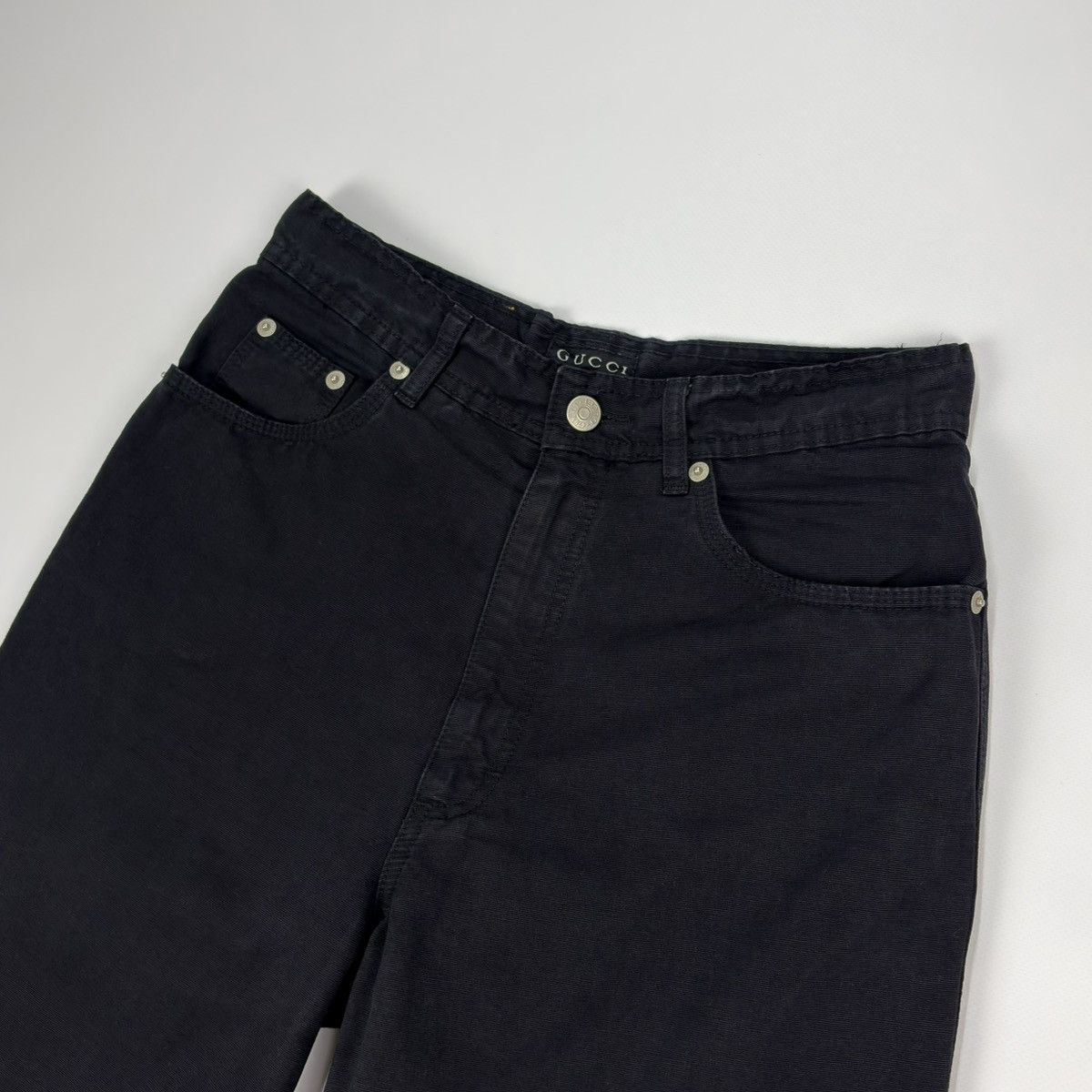 Gucci Gucci Vintage Mom Jeans logo GG Pants Size 32" / US 10 / IT 46 - 4 Thumbnail