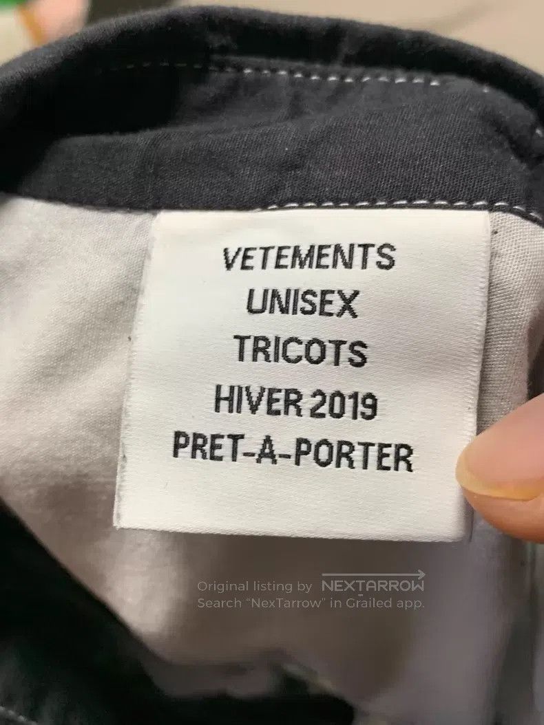 Vetements VETEMENTS Manson Shirt Size US M / EU 48-50 / 2 - 2 Thumbnail