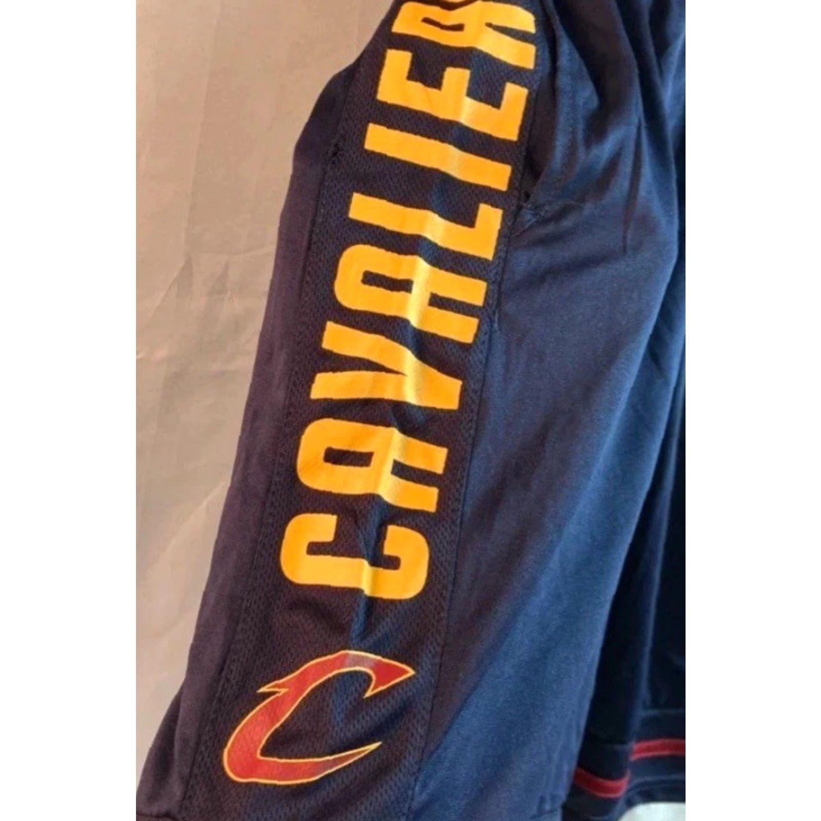 NBA NBA Men’s Cleveland Cavaliers Away Team Colors Basketball Shorts Med Blue Mens Regular Medium Colorful Biker 90s (if applicable) Size US 31 - 5 Thumbnail