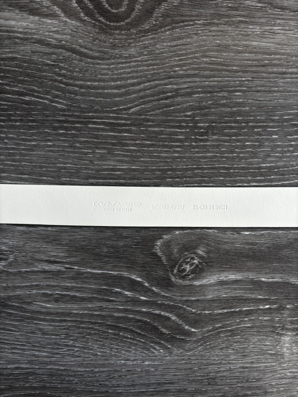 Dolce & Gabbana Dolce & Gabbana White Belt Size 34 - 14 Thumbnail
